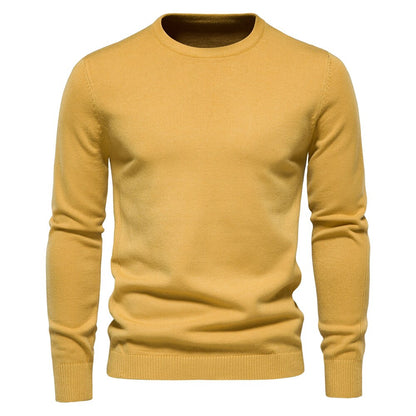 O-Neck Long Sleeved Warm Sweater