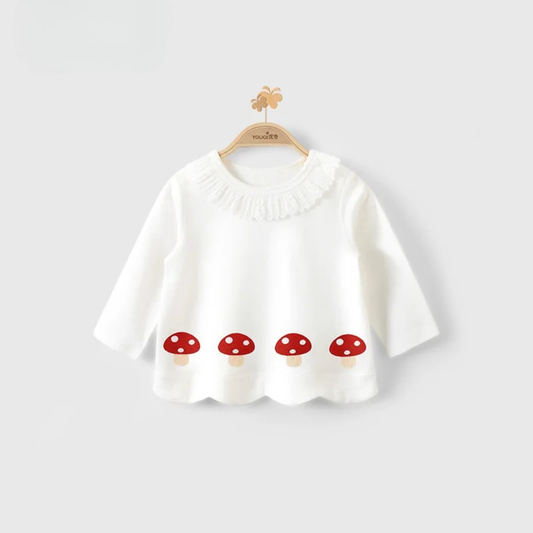 Baby Long-Sleeve Cotton Base Shirt – Comfortable & Versatile
