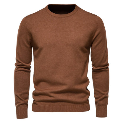 O-Neck Long Sleeved Warm Sweater