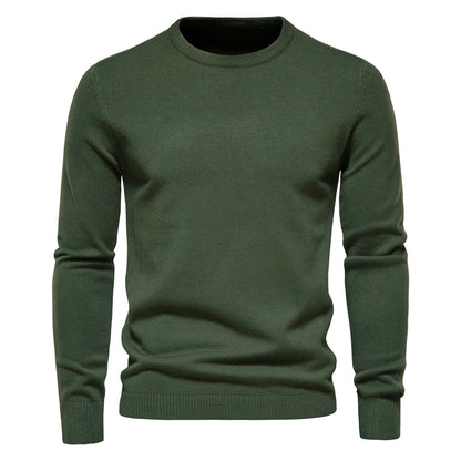 O-Neck Long Sleeved Warm Sweater