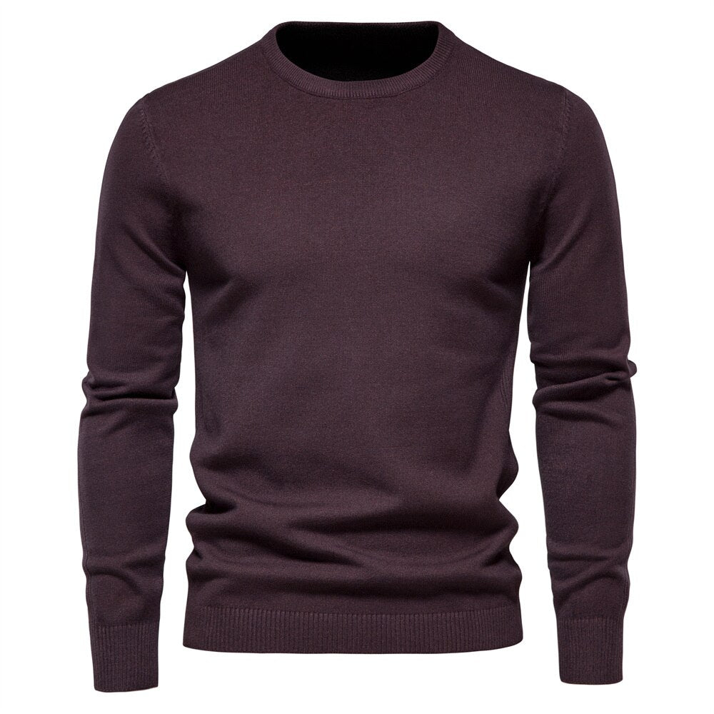O-Neck Long Sleeved Warm Sweater