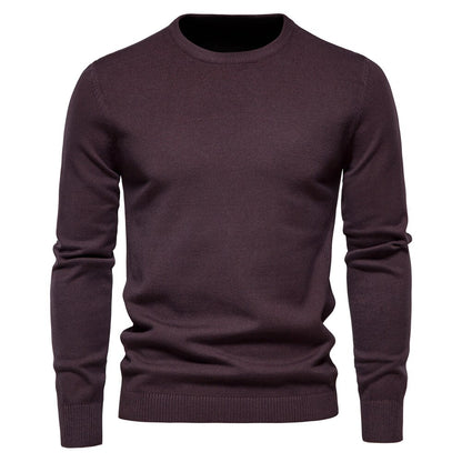 O-Neck Long Sleeved Warm Sweater
