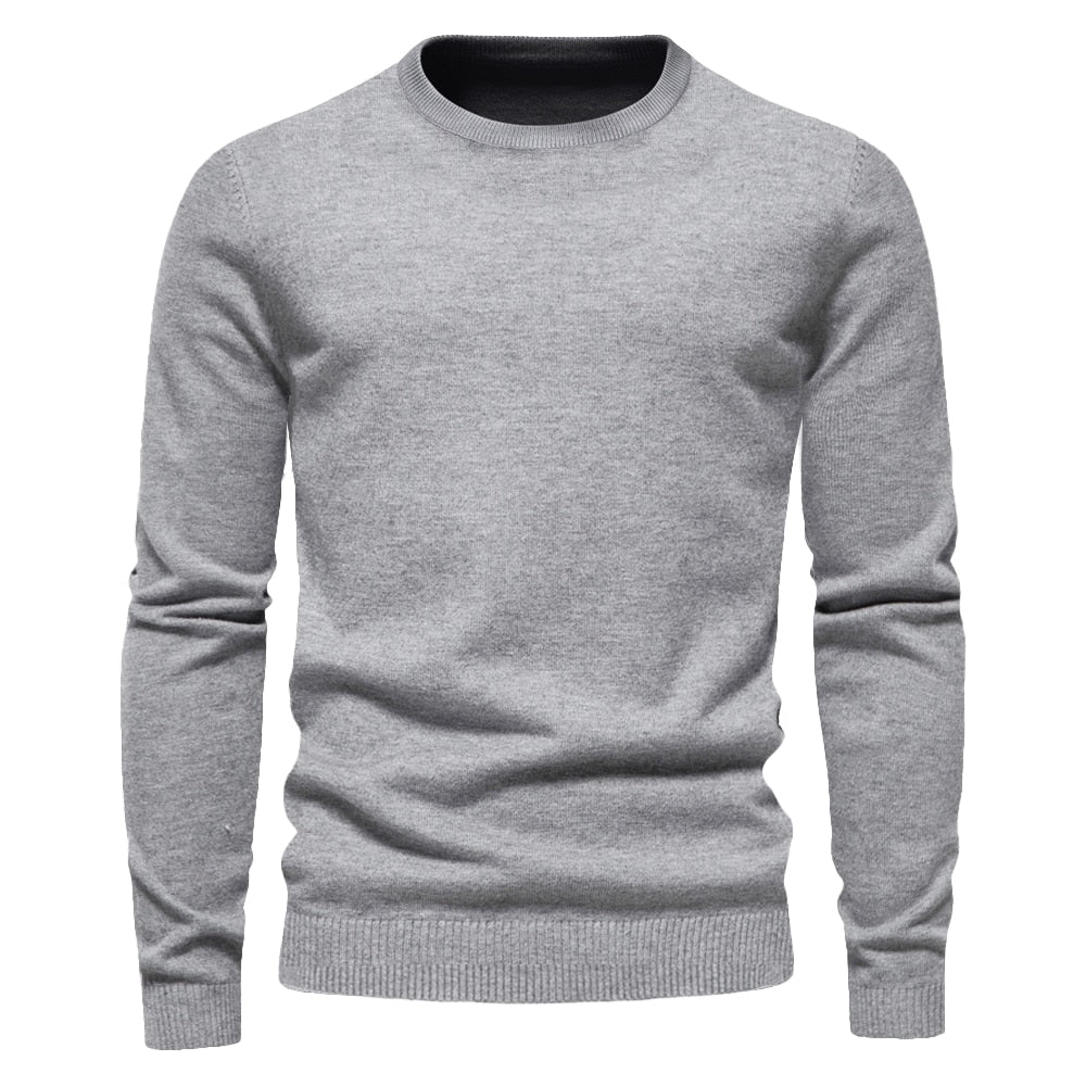 O-Neck Long Sleeved Warm Sweater