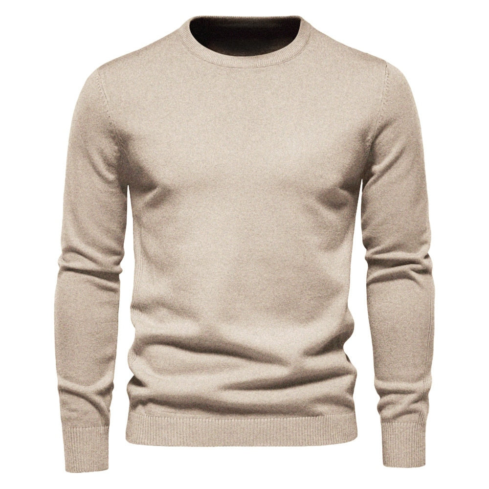 O-Neck Long Sleeved Warm Sweater