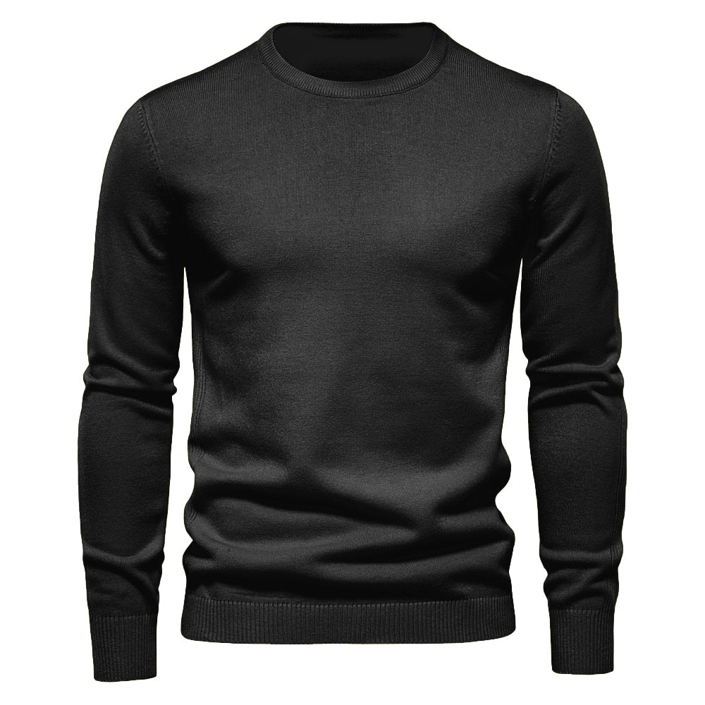 O-Neck Long Sleeved Warm Sweater