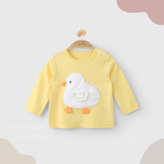 Baby Tops for Boys and Girls – Long-Sleeved Thermal Shirt