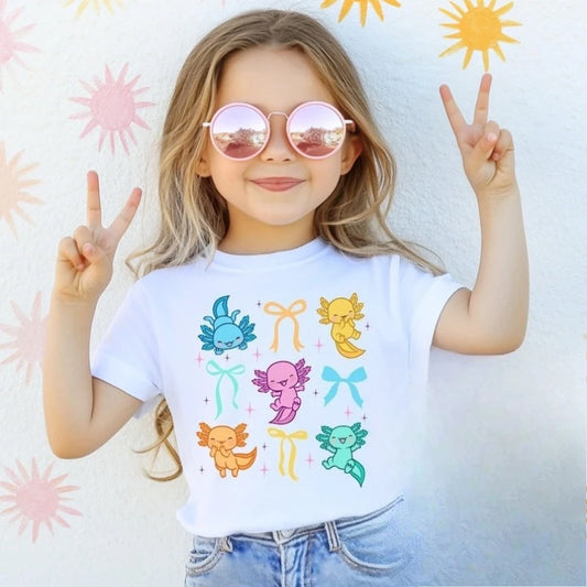 Cute Axolotl Kids T-Shirt – Perfect for Mini Lovers!