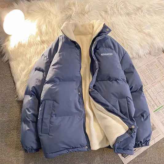 Men's Thick Winter Sport Coat – Cotton-Filled Windproof Jacket