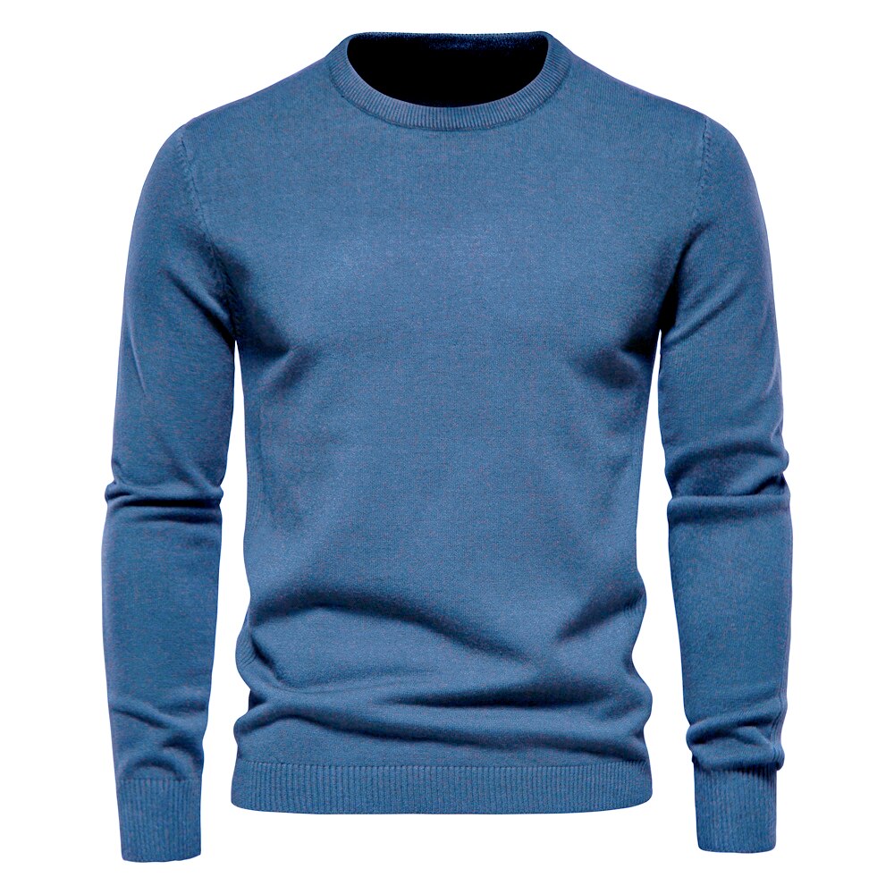 O-Neck Long Sleeved Warm Sweater