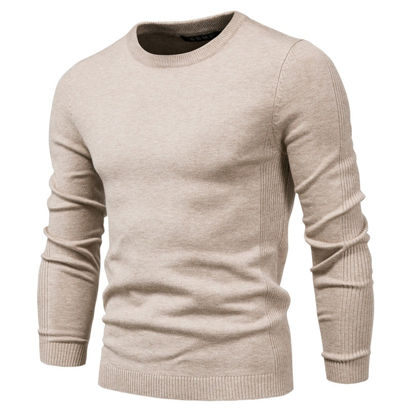 O-Neck Long Sleeved Warm Sweater