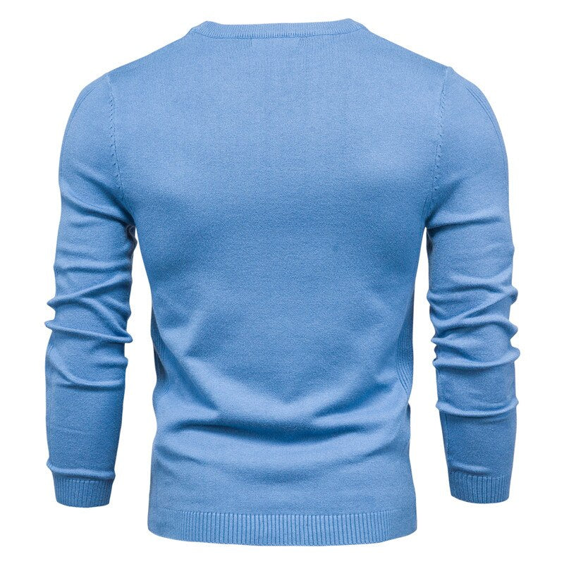 O-Neck Long Sleeved Warm Sweater
